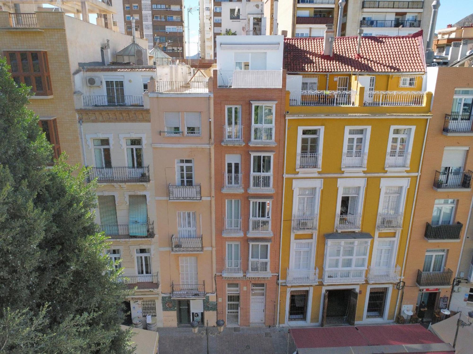 Appartement Atico A Cartagena Centro Historico Parking Extérieur photo